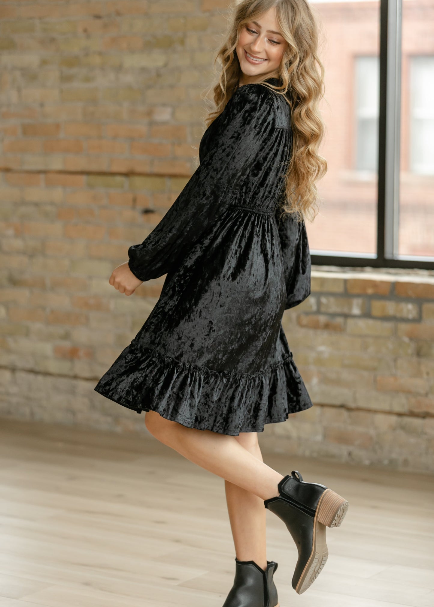 Diana Velvet Midi Dress - FINAL SALE