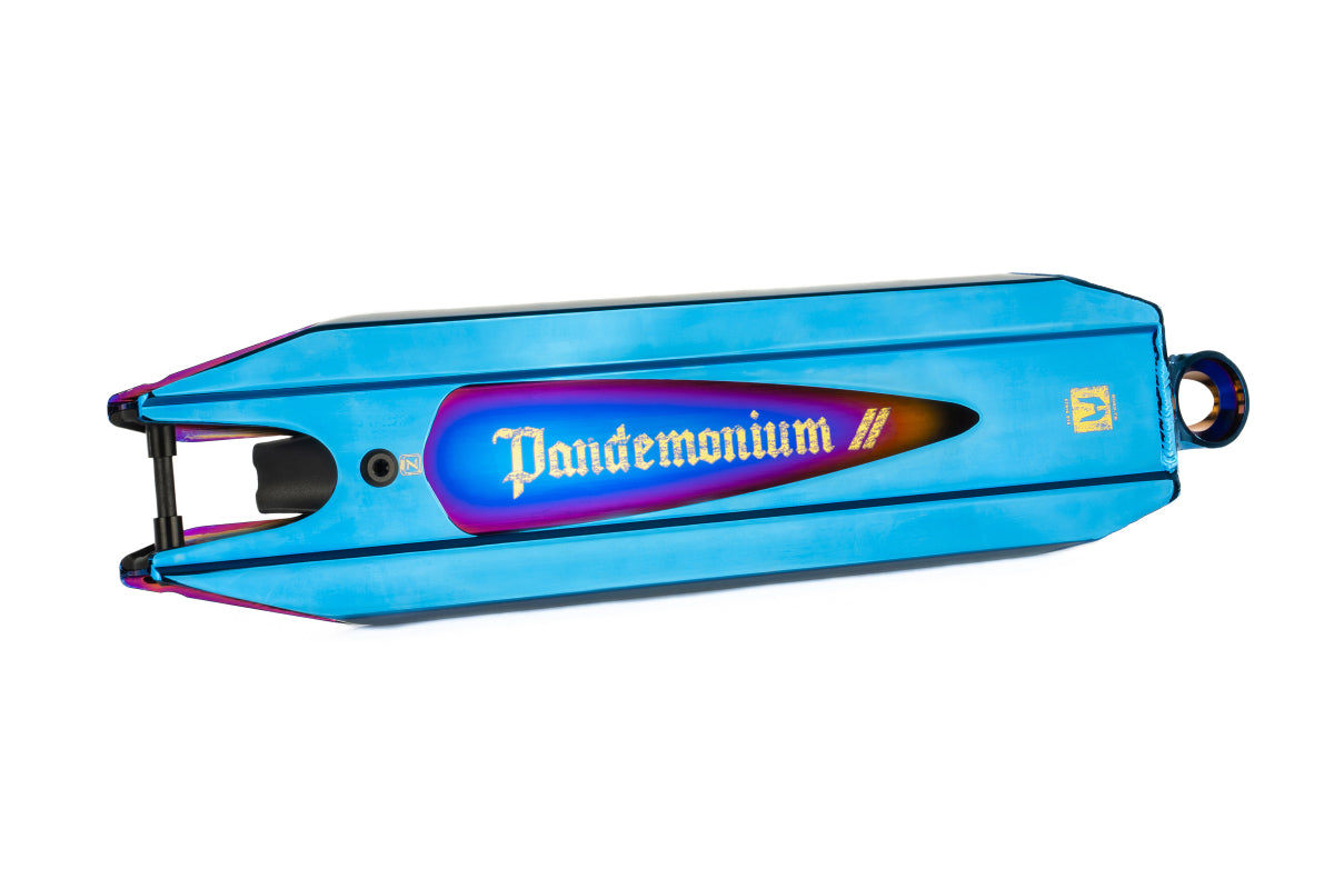 Ethic Pandemonium V2 Scooter Deck 19.7″ (500mm) - Chrome Blue