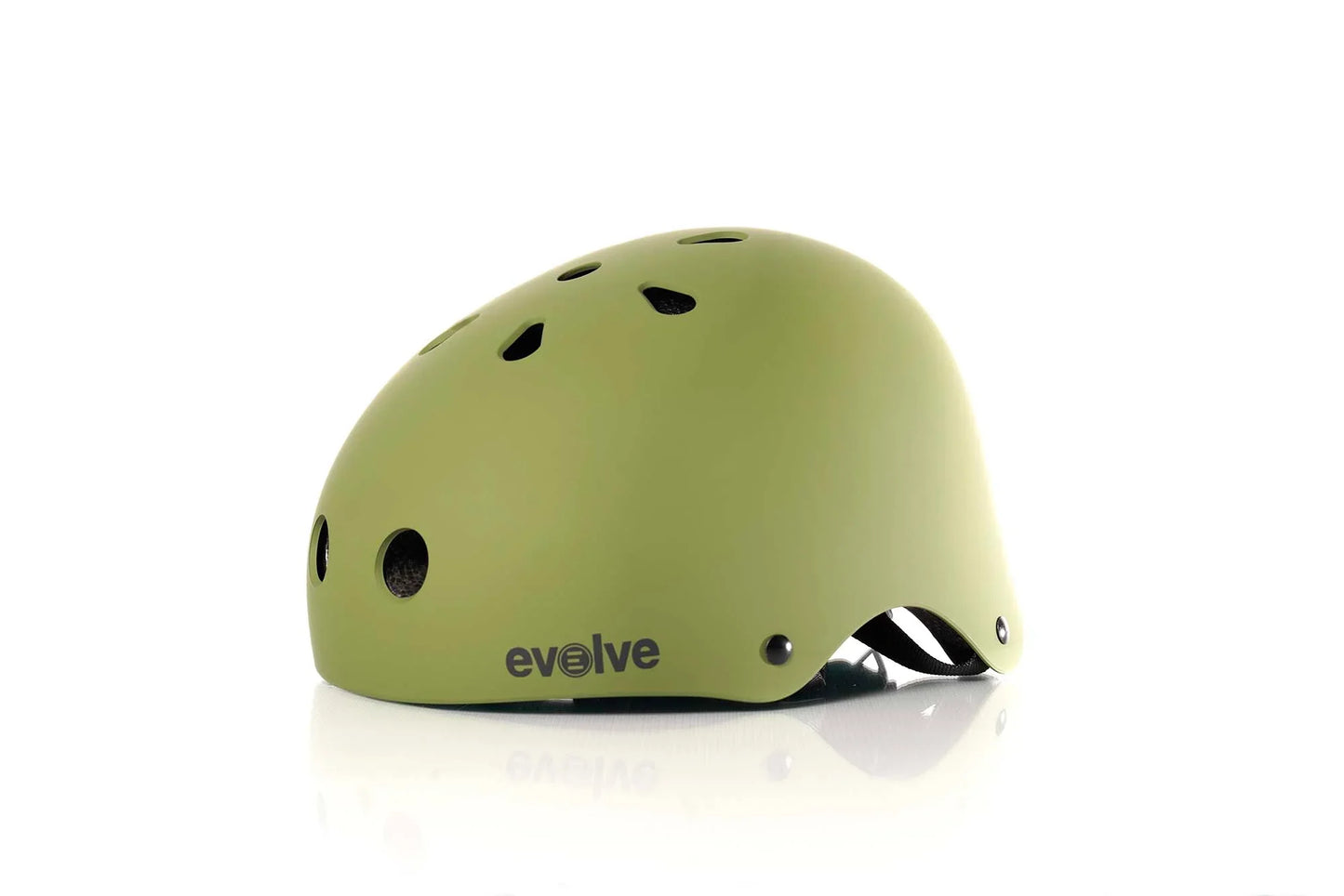 Evolve Skate Helmet - Olive Green