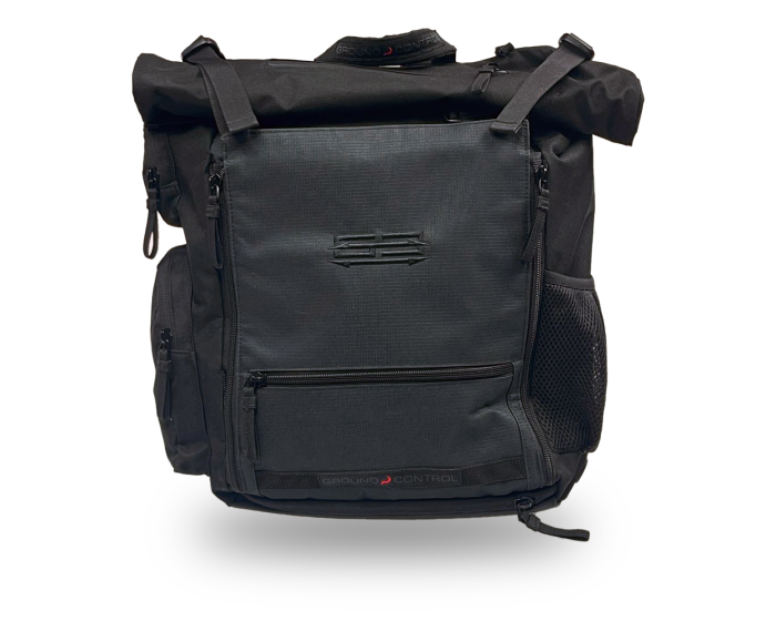 Ground Control Rolltop Backpack - Black
