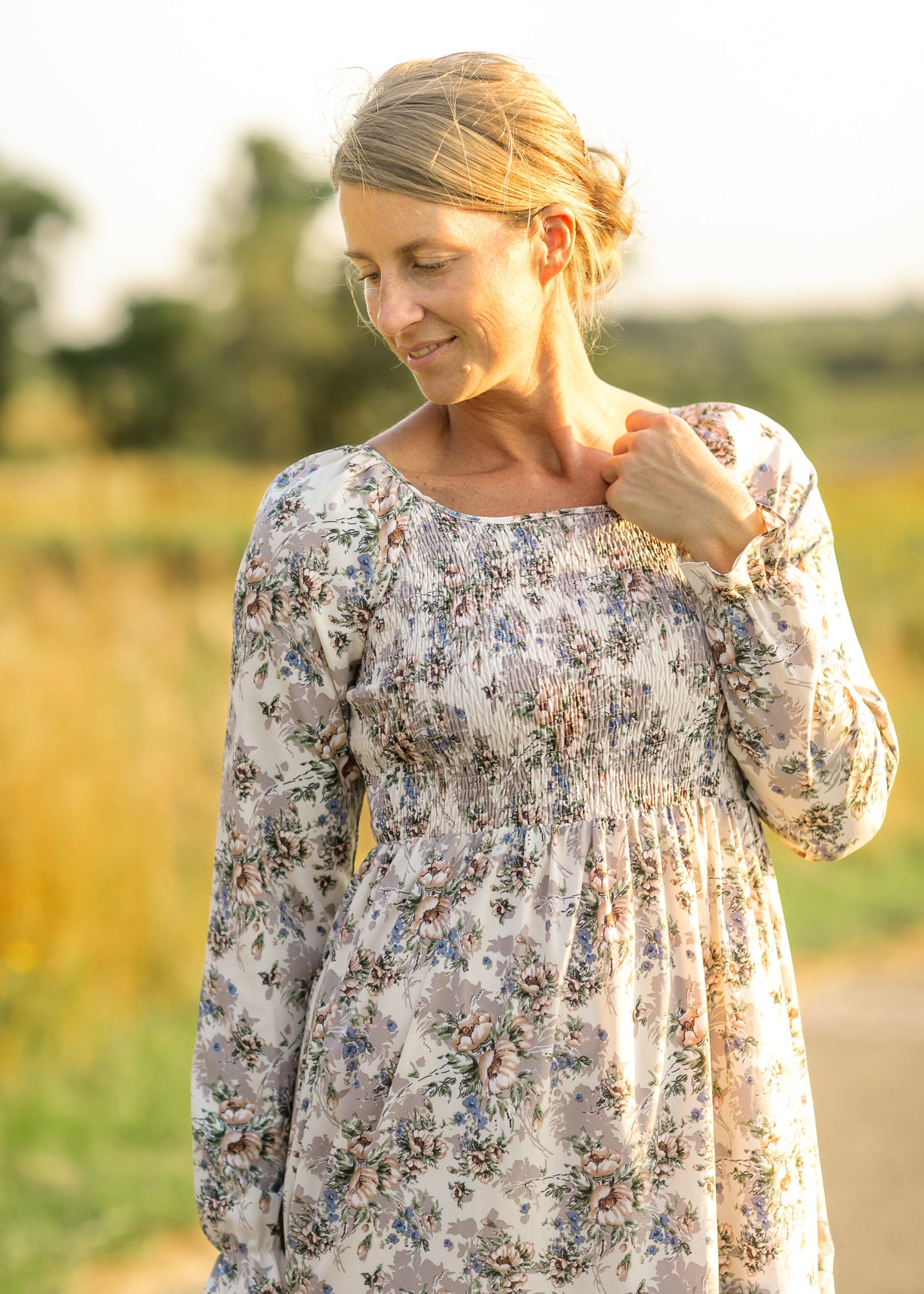 Gia Long Sleeve Maxi Dress