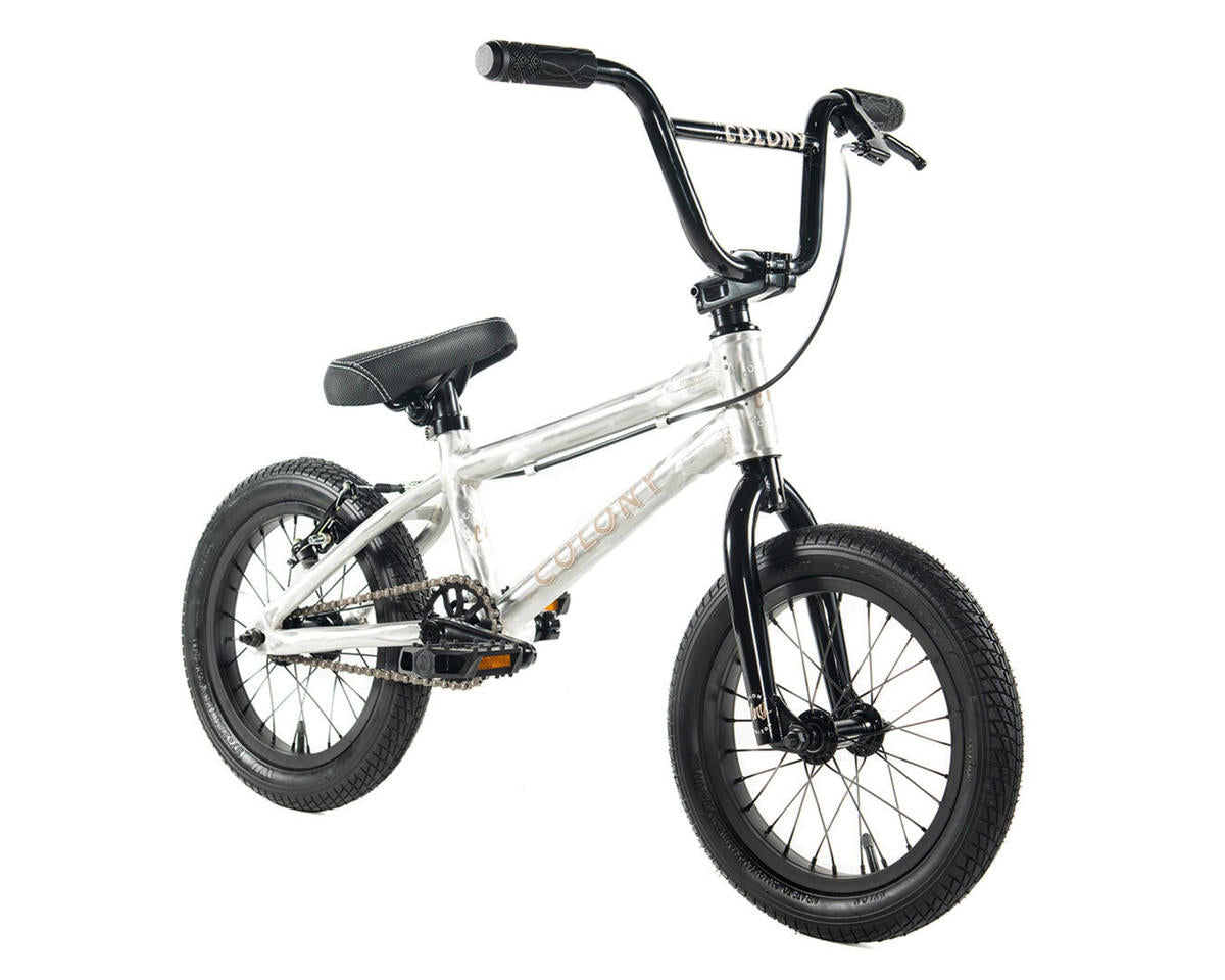 Colony Horizon 14" Complete BMX Bike - Clear Polished