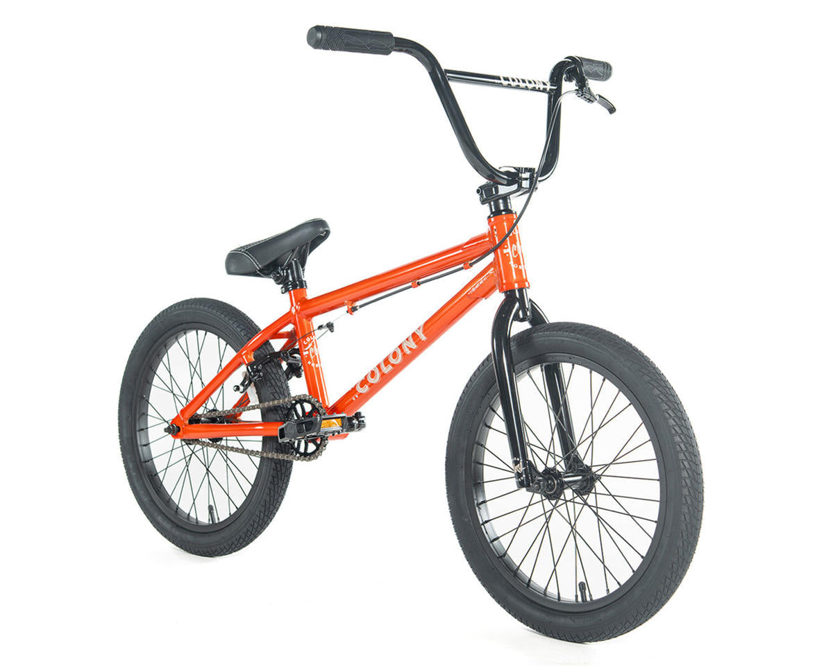 Colony Horizon 18" Complete BMX Bike - Clear Orange