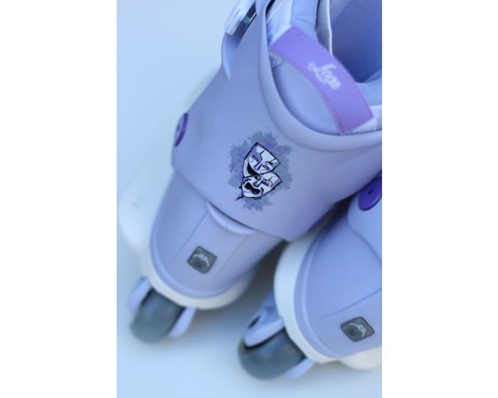 Razors Loca x Makabra Pro Aggressive Inline Skate Complete - Lavender