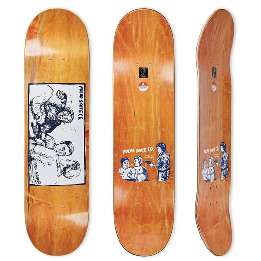 Polar Paul Grund Cold Streak Deck - 8.25" Orange