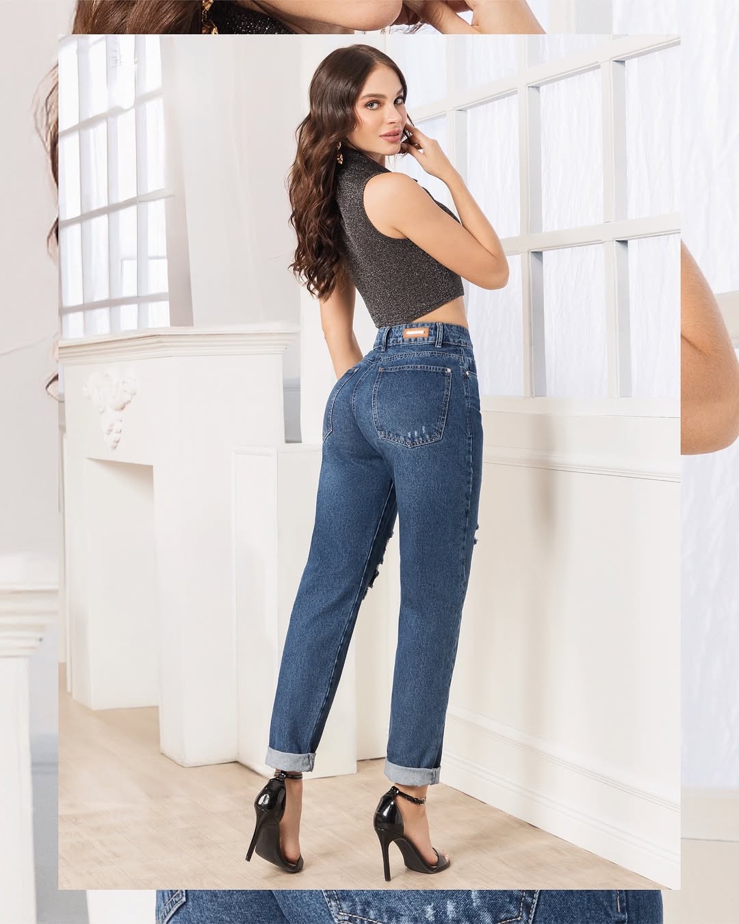 Chantal 100% Authentic Colombian MOMFIT Jeans