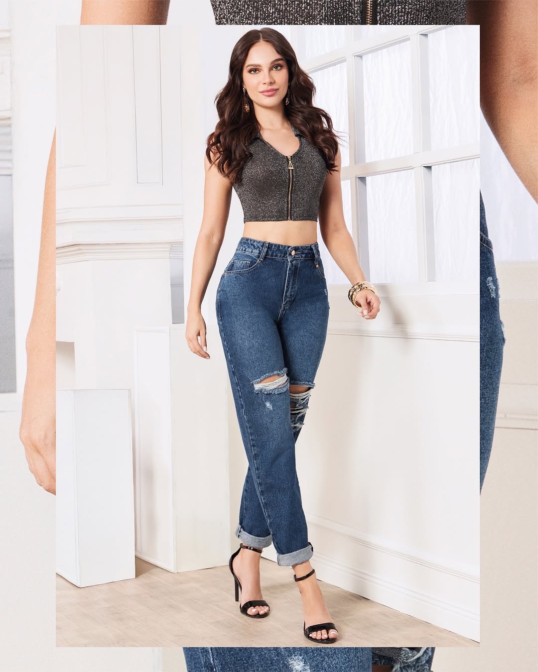 Chantal 100% Authentic Colombian MOMFIT Jeans