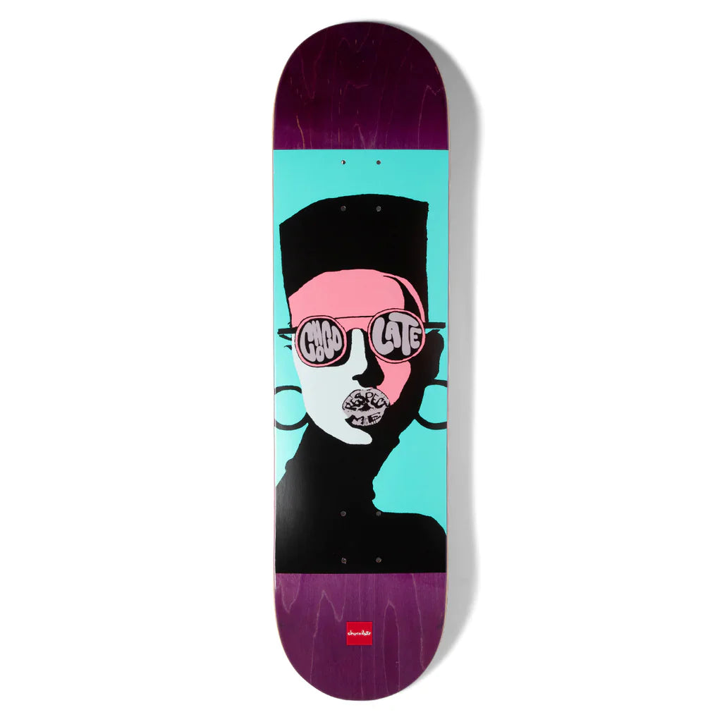 Chocolate Trahan Respect Skateboard Deck - 8.0″