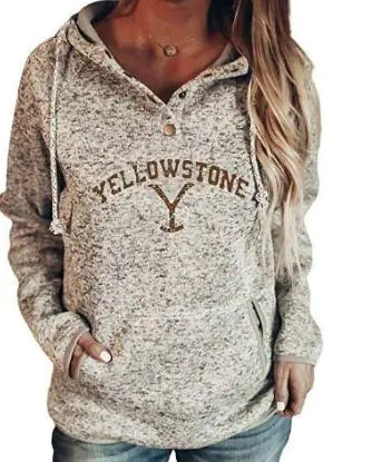 Hooded Long Sleeve Sweater for Women